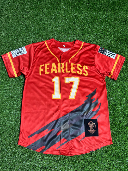 Fearless Baseball Jersey Red