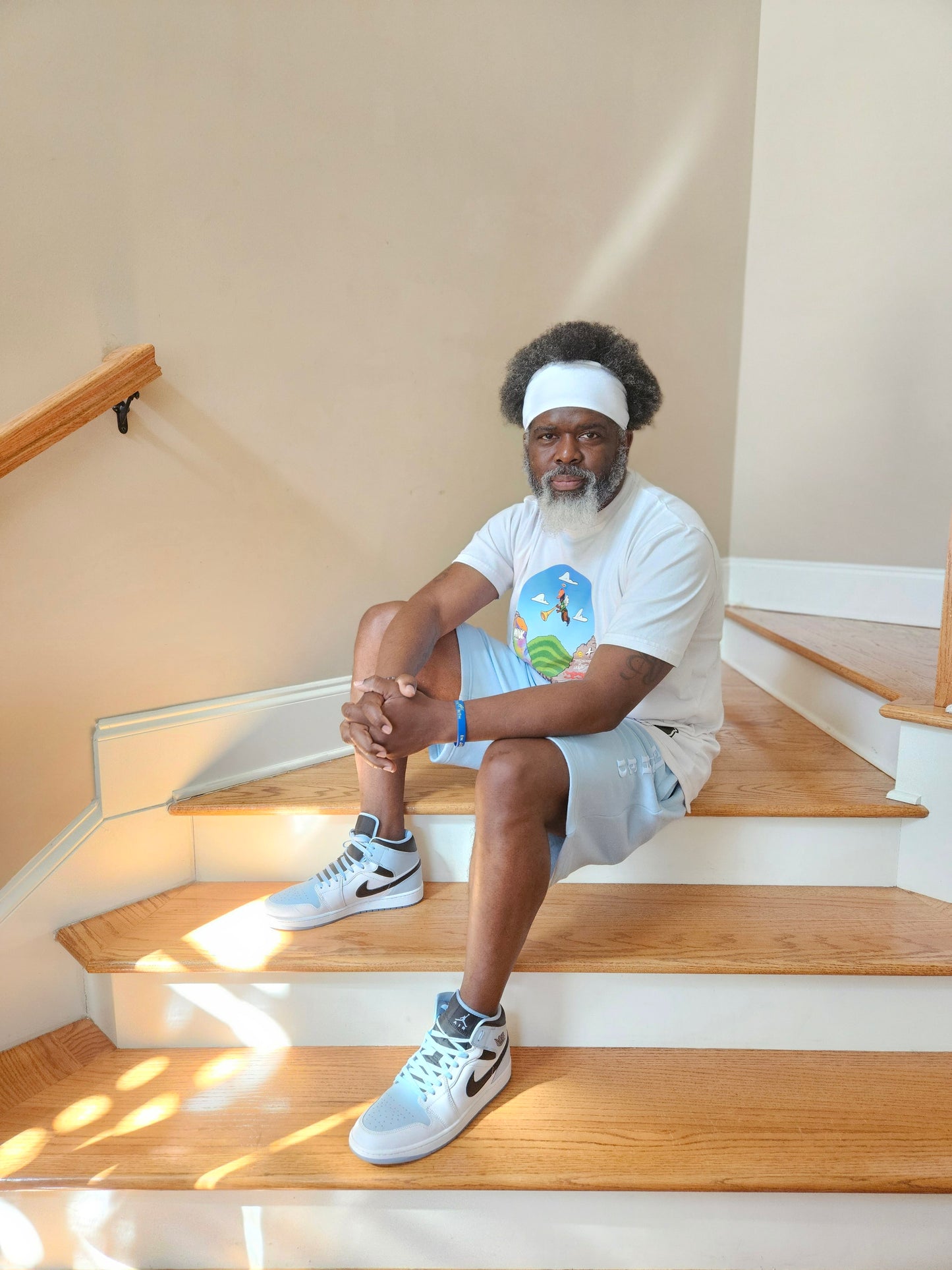 Jericho "Walls Fallen" White Tee