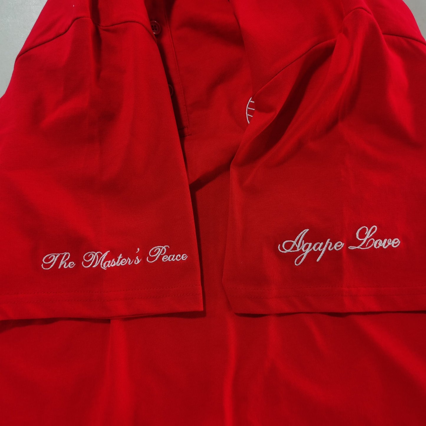 Master's Peace Henley Red