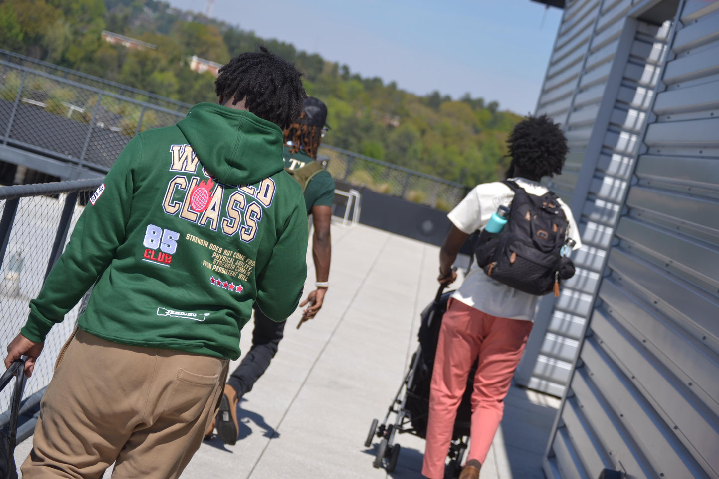 Jericho Dark Green "World Class" Varsity Hoodie