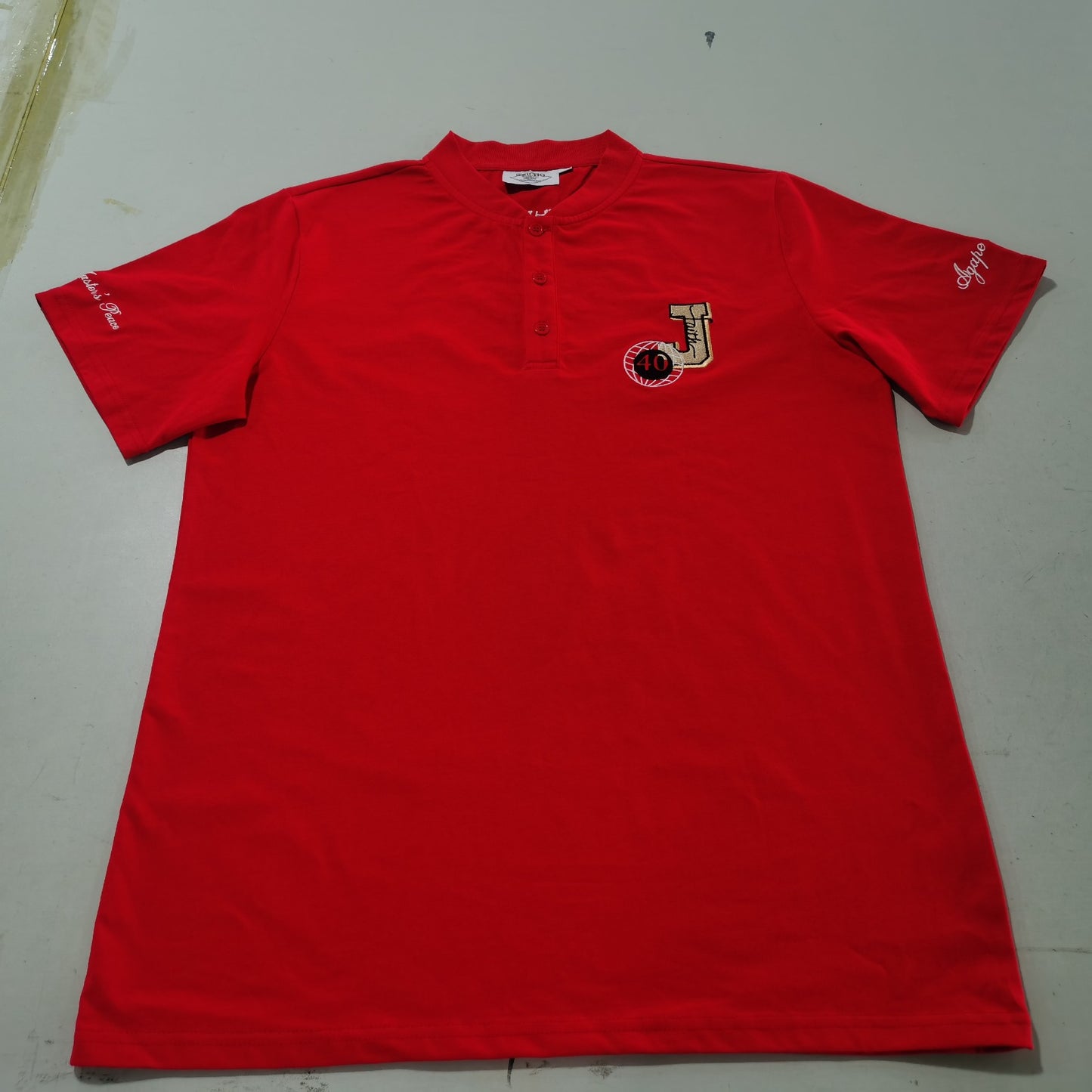 Master's Peace Henley Red