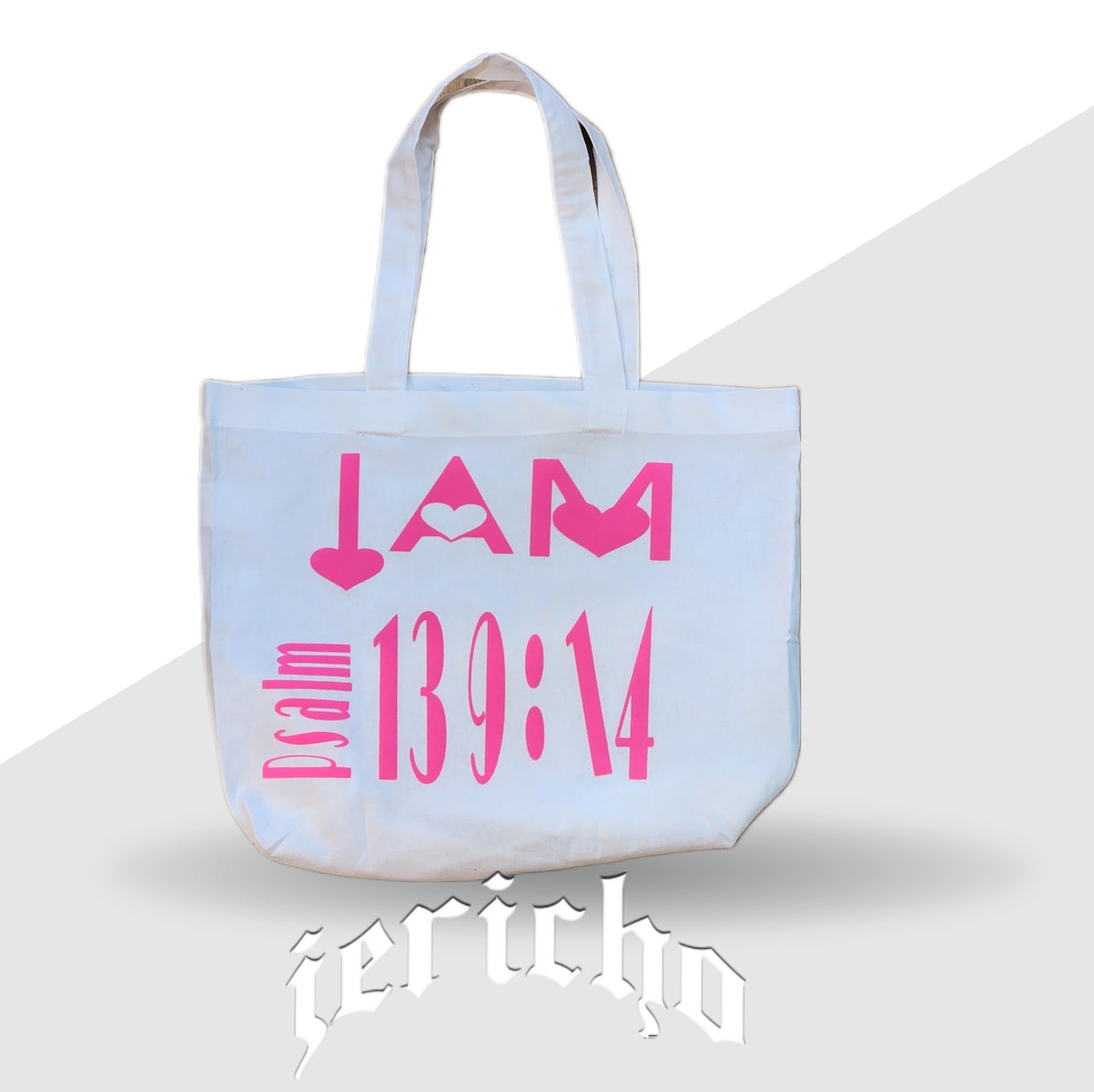 Jericho "I Am" Puff White Hand Bag