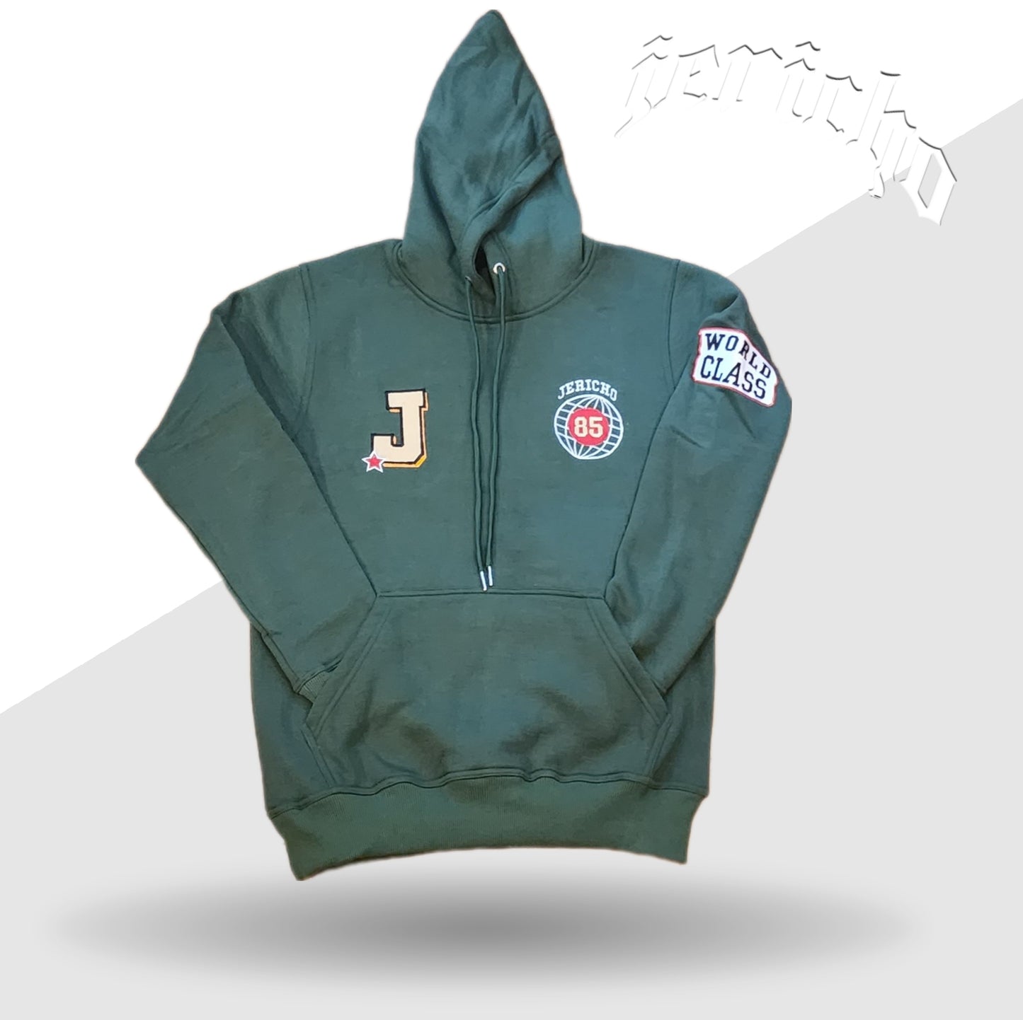 Jericho Dark Green "World Class" Varsity Hoodie