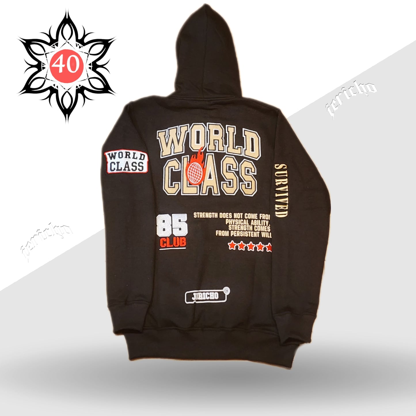 Jericho Black "World Class" Varsity Hoodie