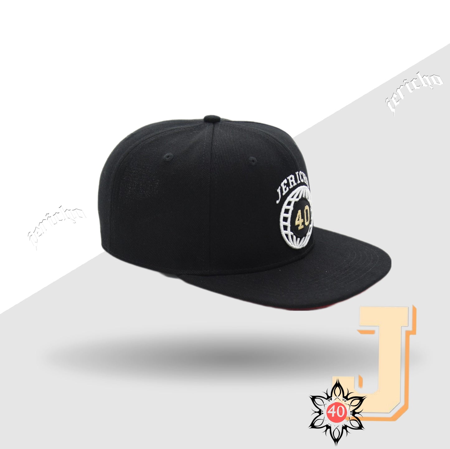 Jericho Black 40 Globe Hat