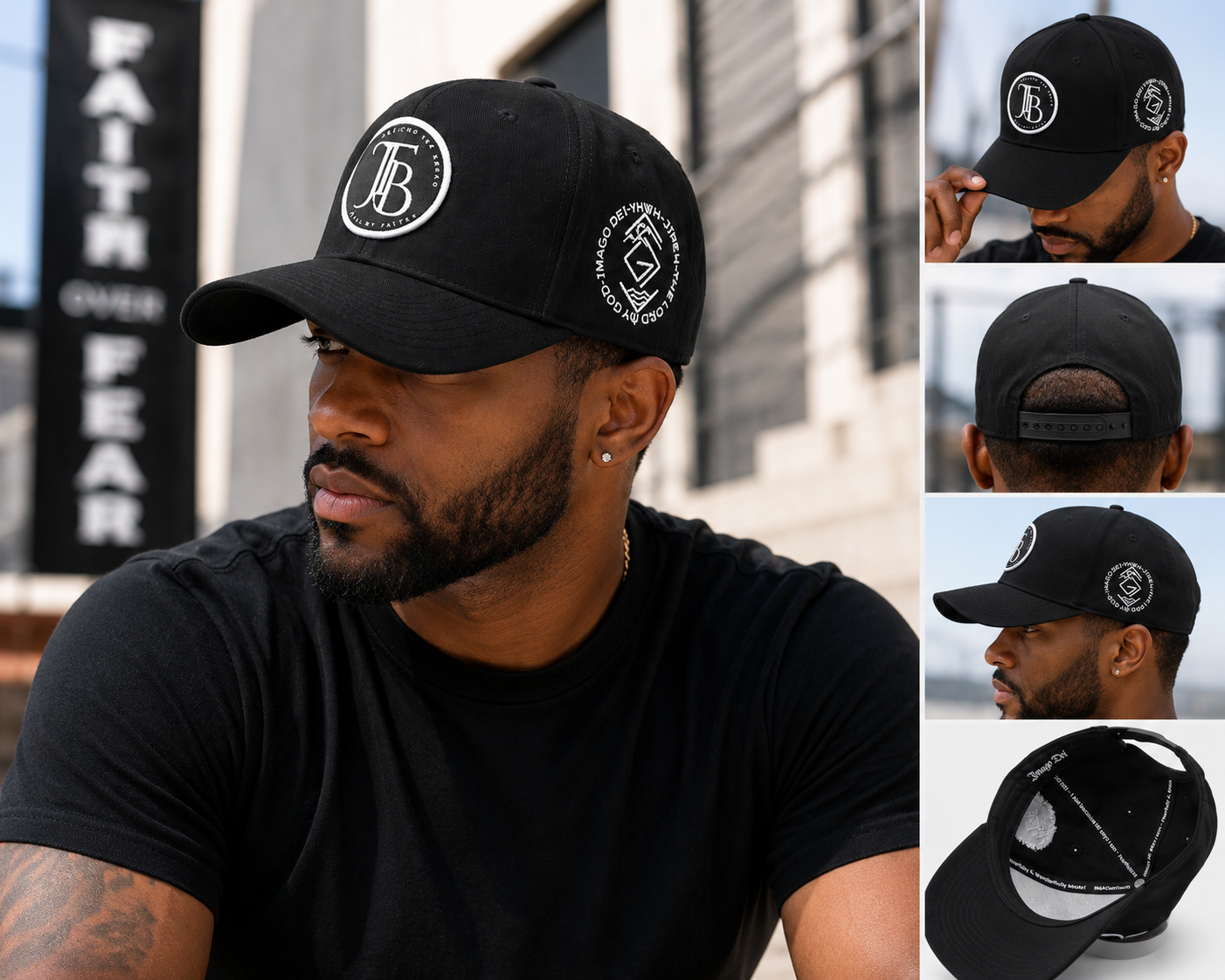 JTB Signature Snapback Hat - Walk By Faith Edition