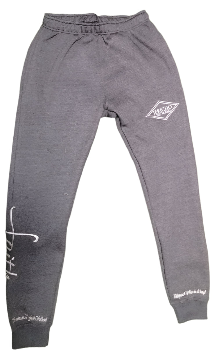 Faith Walker Charcoal Gray Hoodie/Jogger Set