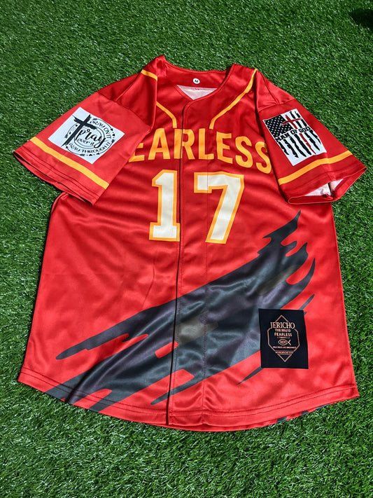 Fearless Baseball Jersey Red