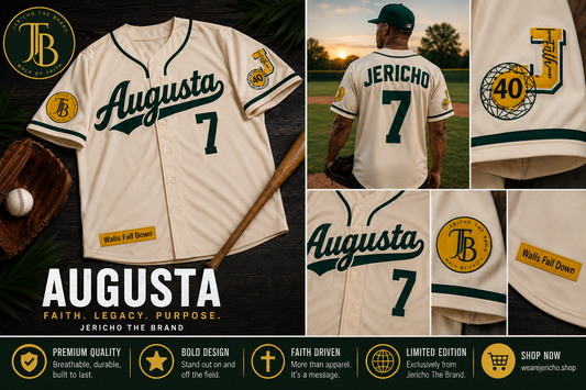 Augusta "Walls Fall Down" Baseball Jersey