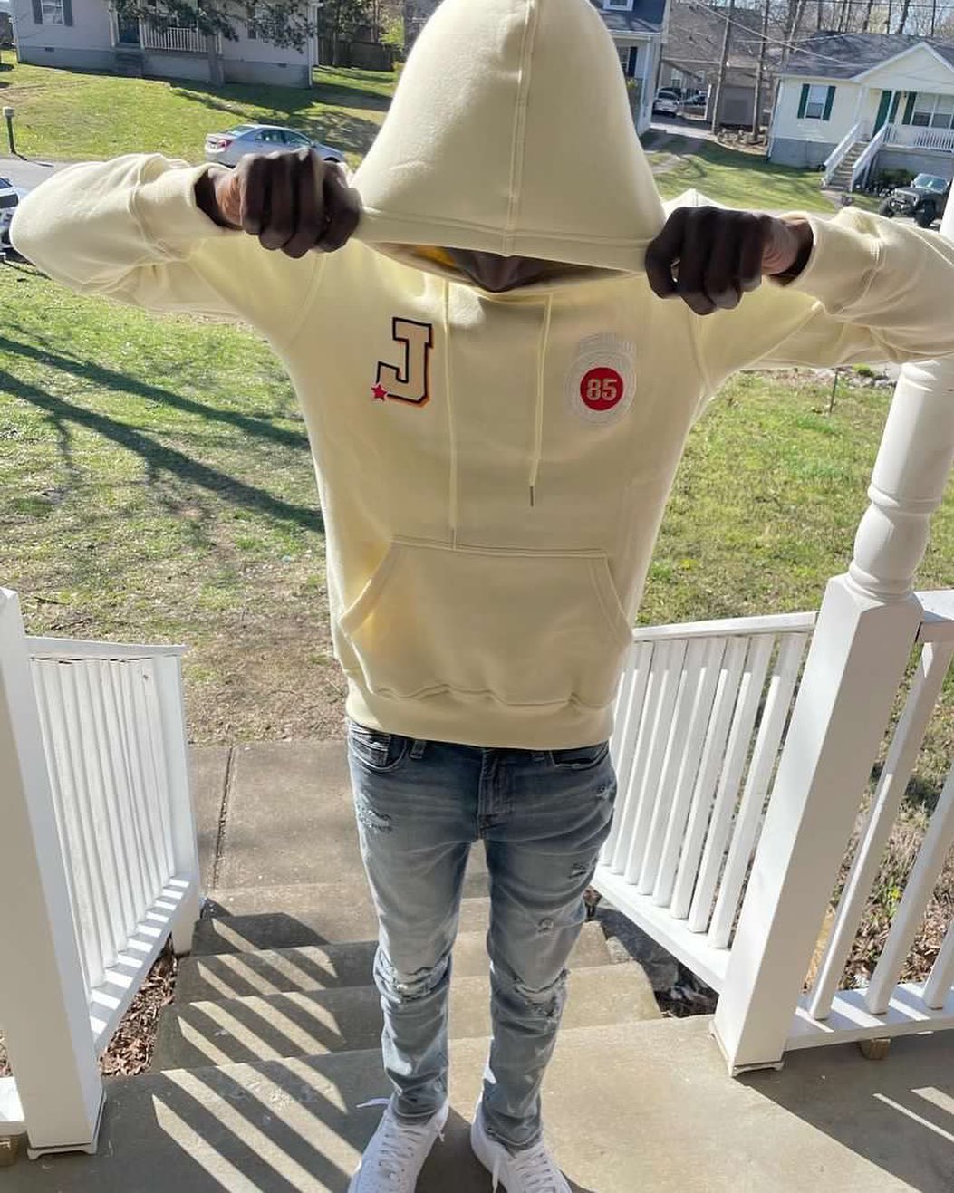 Jericho Cream "World Class" Varsity Hoodie