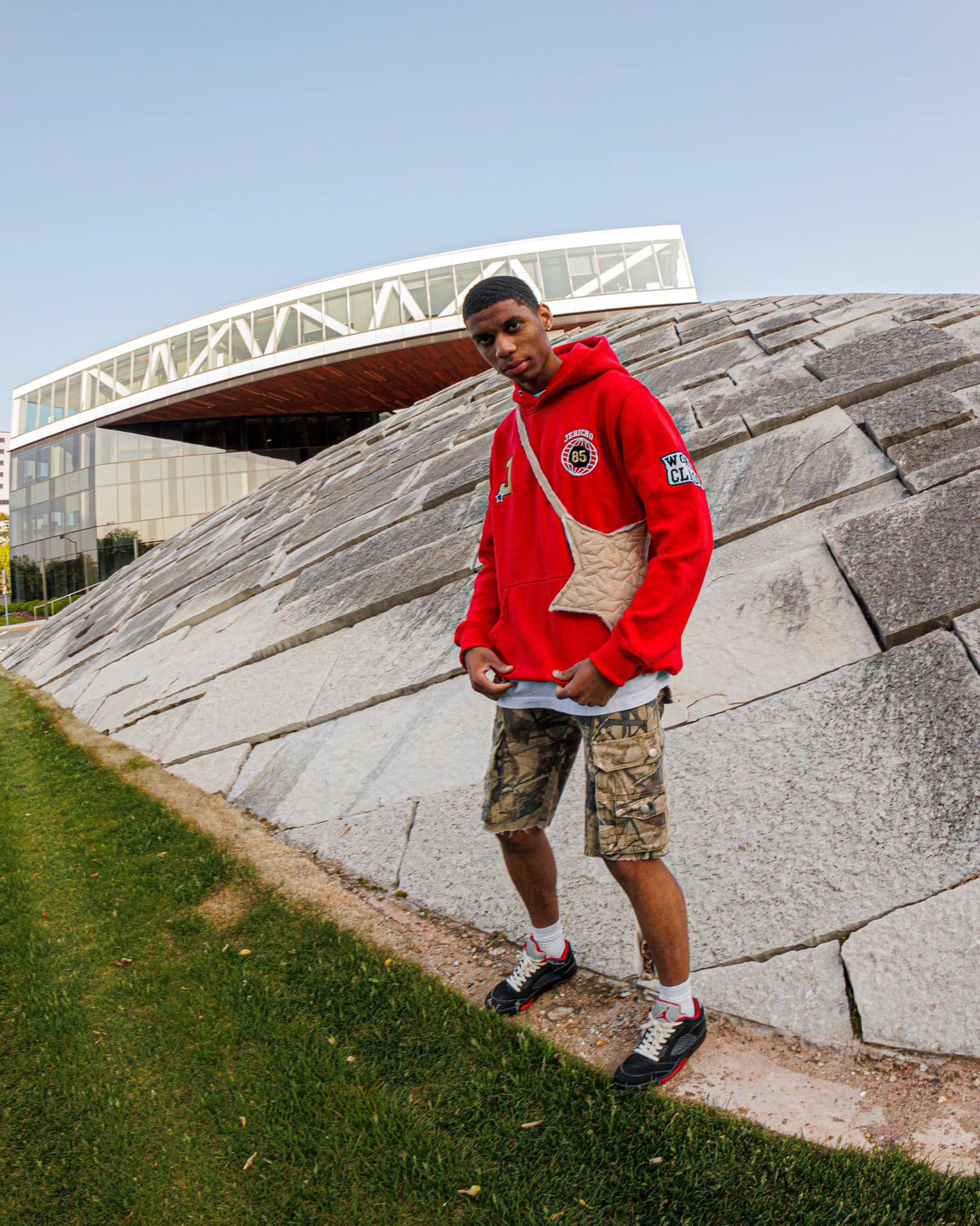 Jericho Red "World Class" Varsity Hoodie